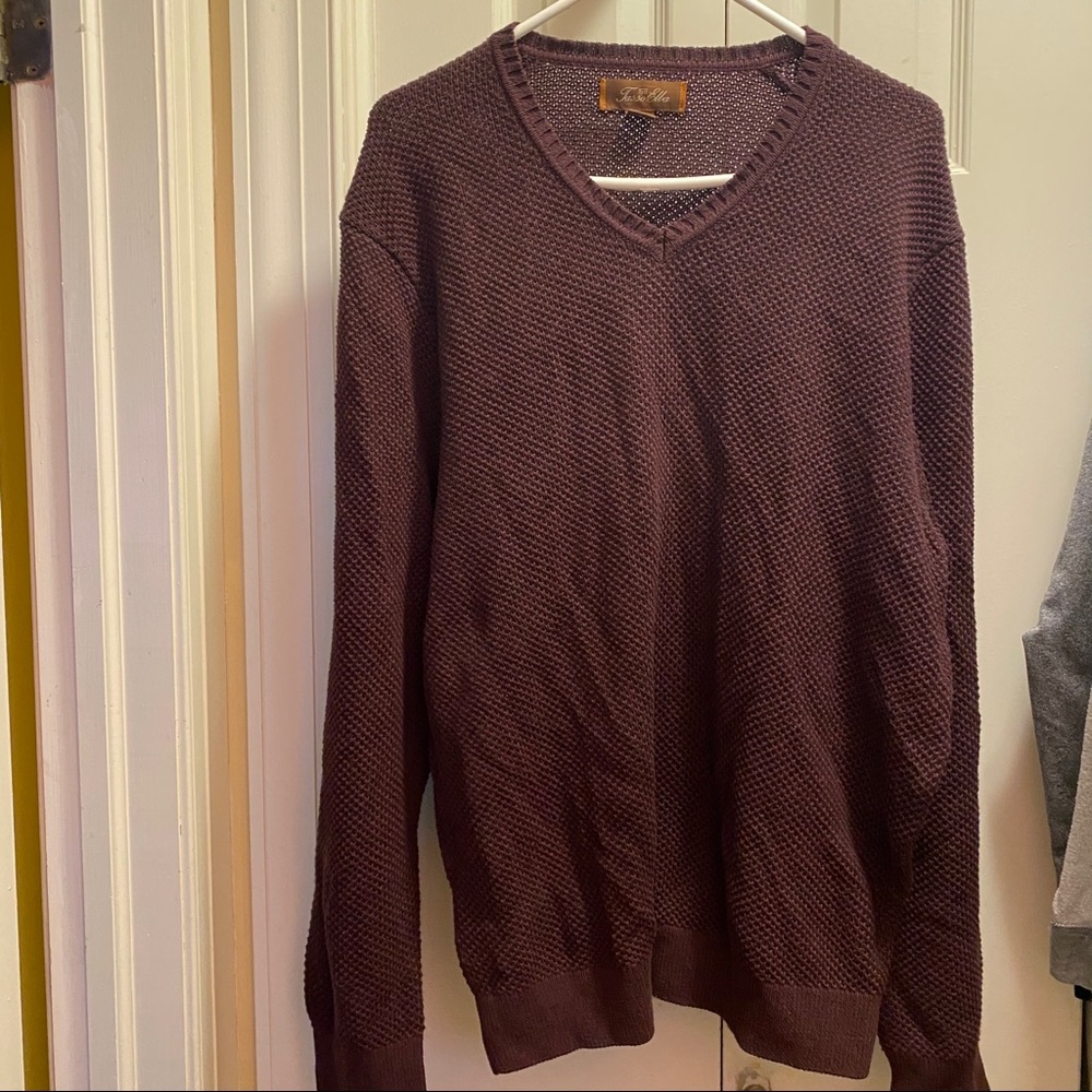 Tasso Elba V Neck Sweater